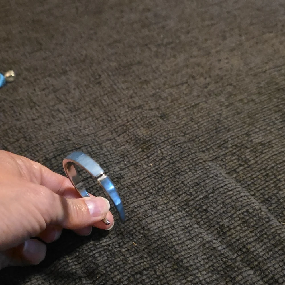 Silver Wearable Tech Bracelet